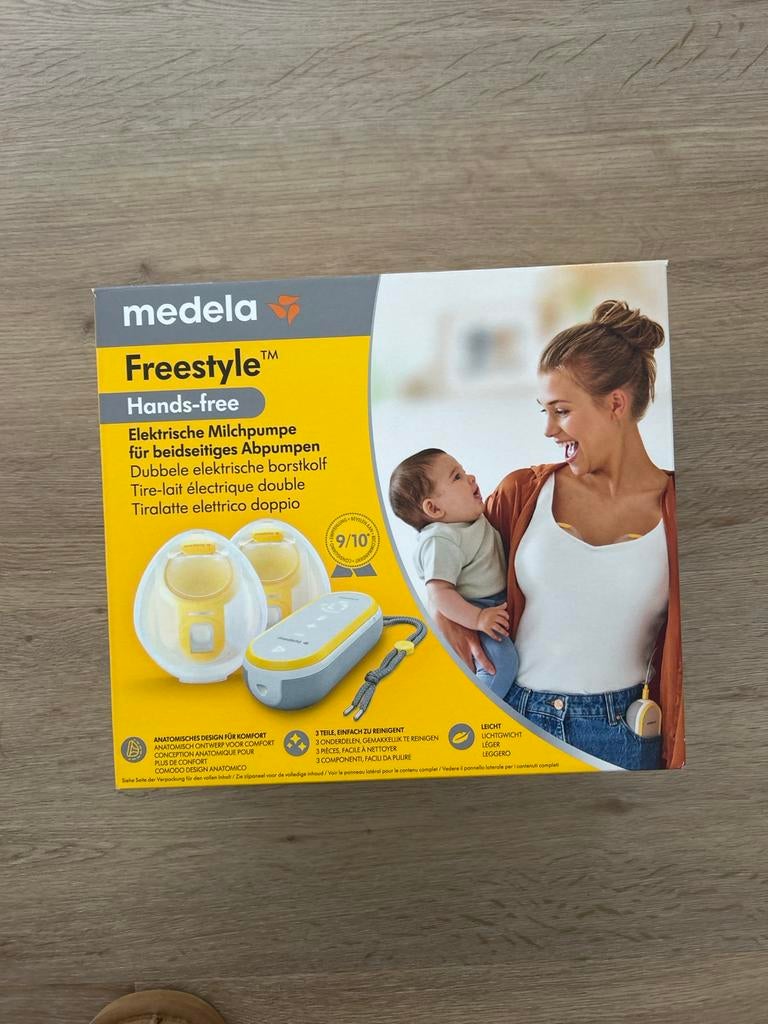 Medela Freestyle Handsfree Dubbele Elektr Borstkolf Compleet, Kinderen en Baby's, Babyvoeding en Toebehoren, Ophalen of Verzenden