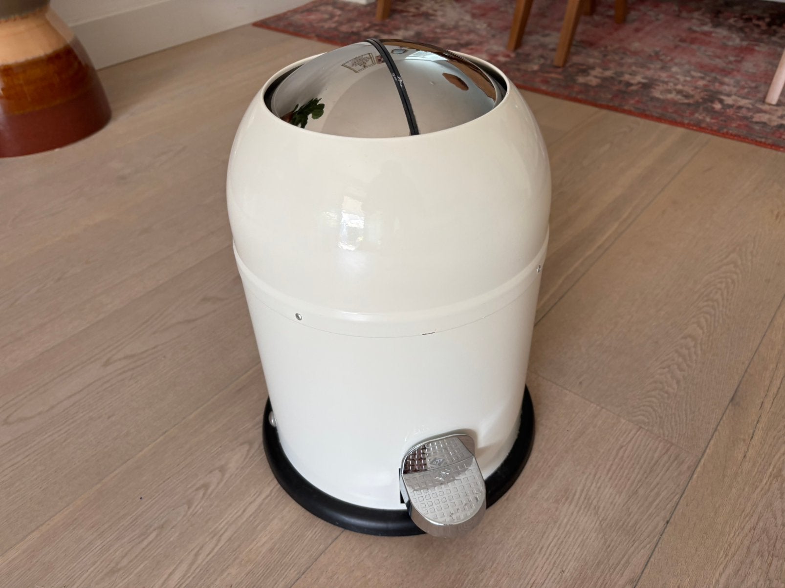 Wesco Mini Master pedaalemmer 6L, Gebruikt, Met pedaal, Ophalen of Verzenden, Minder dan 10 liter