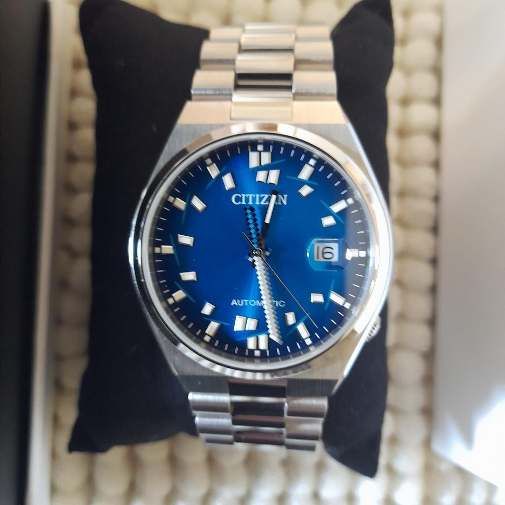 Citizen herenhorloge seconde seconde, ruil seiko, Sieraden, Tassen en Uiterlijk, Horloges | Heren, Zo goed als nieuw, Seiko, Staal