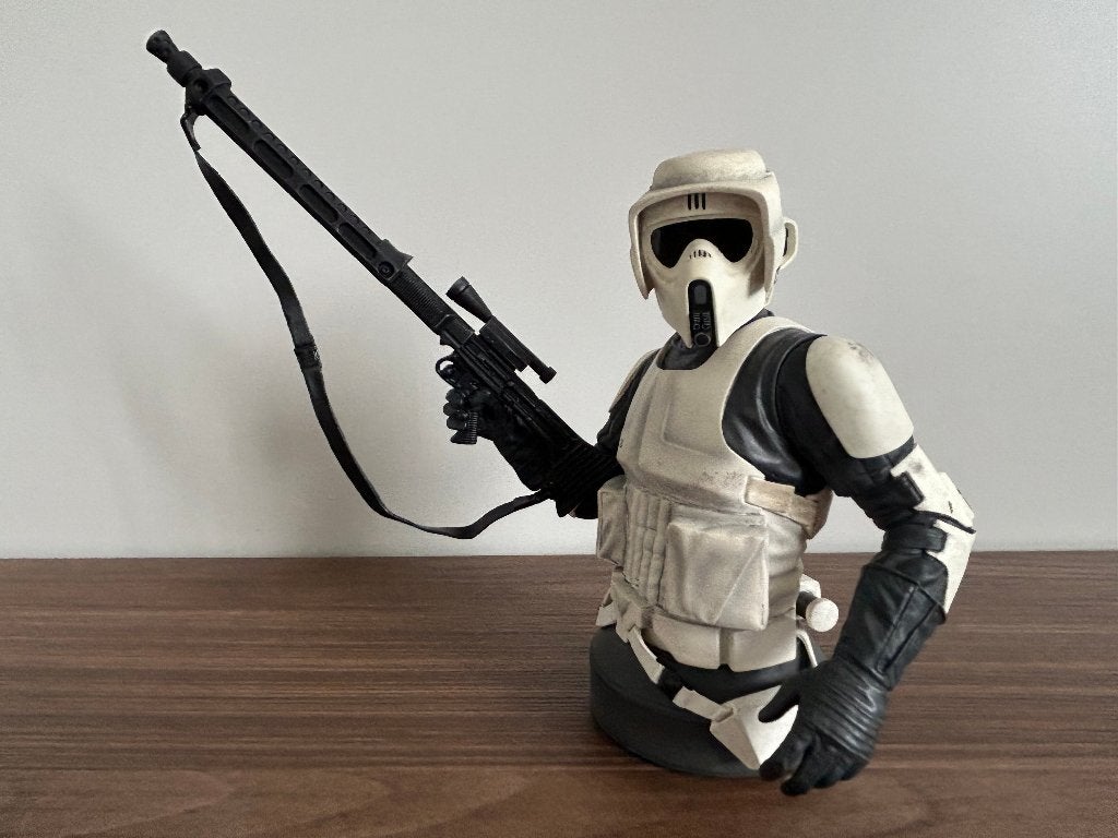 Star Wars Gentle Giant Scout Trooper NIEUW, Verzamelen, Star Wars, Ophalen of Verzenden, Nieuw, Beeldje of Buste