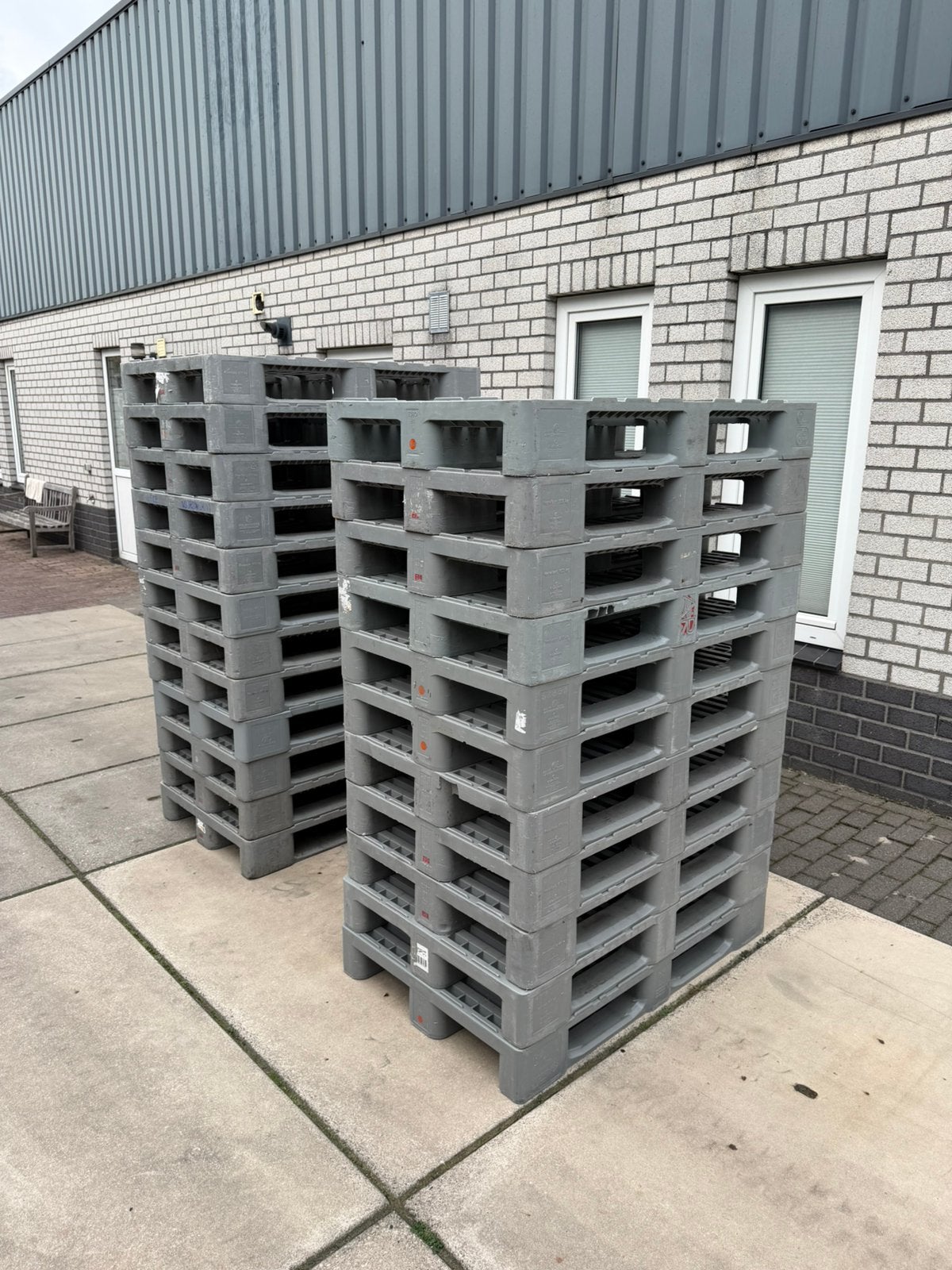 H1 pallets kunststof pallets 80x120, Ophalen, 100 cm of meer, 60 cm of meer, Overige typen