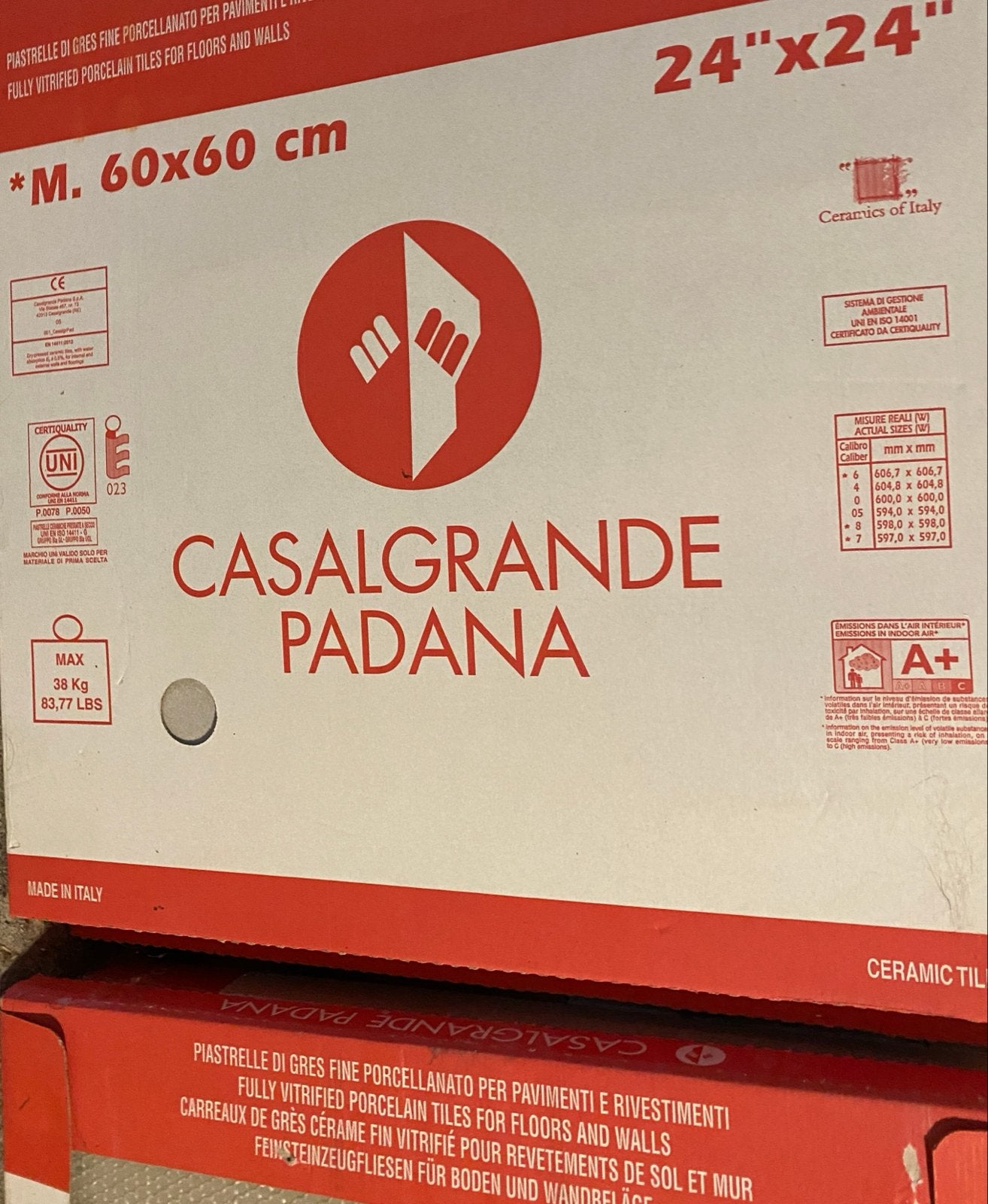 Casalgrande Padana Metropolis tegels (60x60 cm), Ophalen, 60 cm of meer, Keramiek, Nieuw