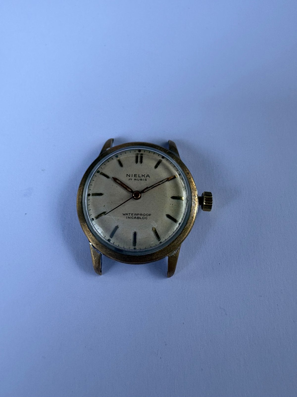 Vintage horloge, Overige merken, Staal, Polshorloge, 1960 of later