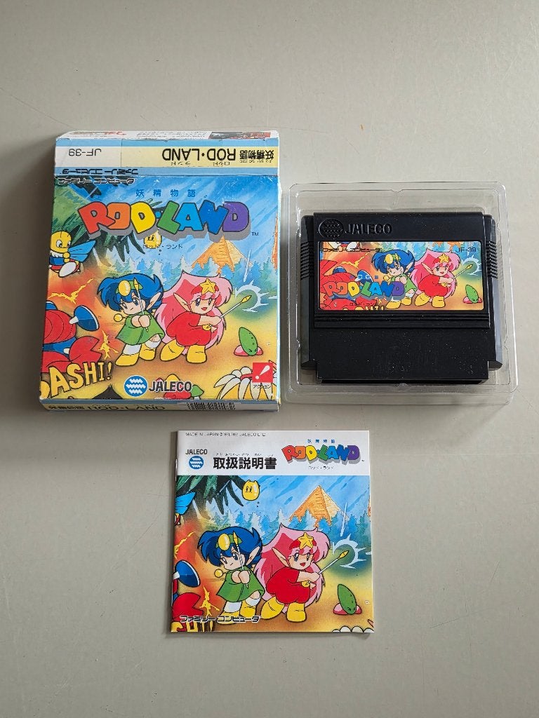 Rodland (compleet, Famicom), Spelcomputers en Games, Avontuur en Actie, 1 speler, Ophalen of Verzenden, Zo goed als nieuw