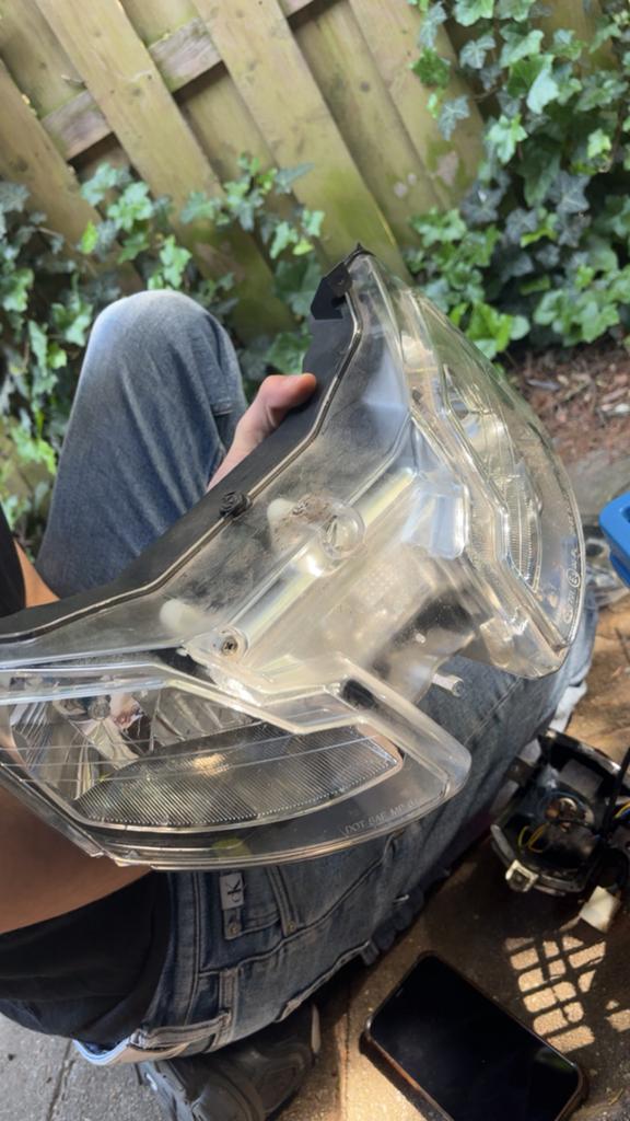 Aprilia sr factory koplamp, Fietsen en Brommers, Ophalen of Verzenden, Zo goed als nieuw, Koplamp, Aprilia