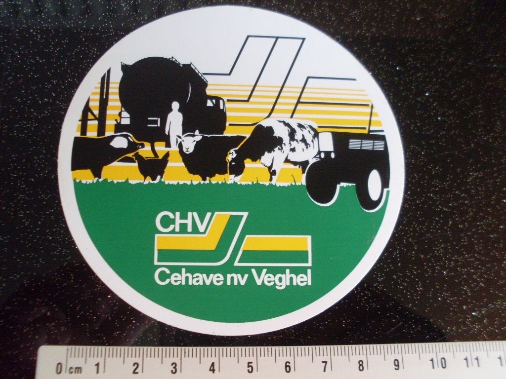 sticker CHV logo cehave veghel logo, Verzamelen, Verzenden, Zo goed als nieuw, Bedrijf of Vereniging