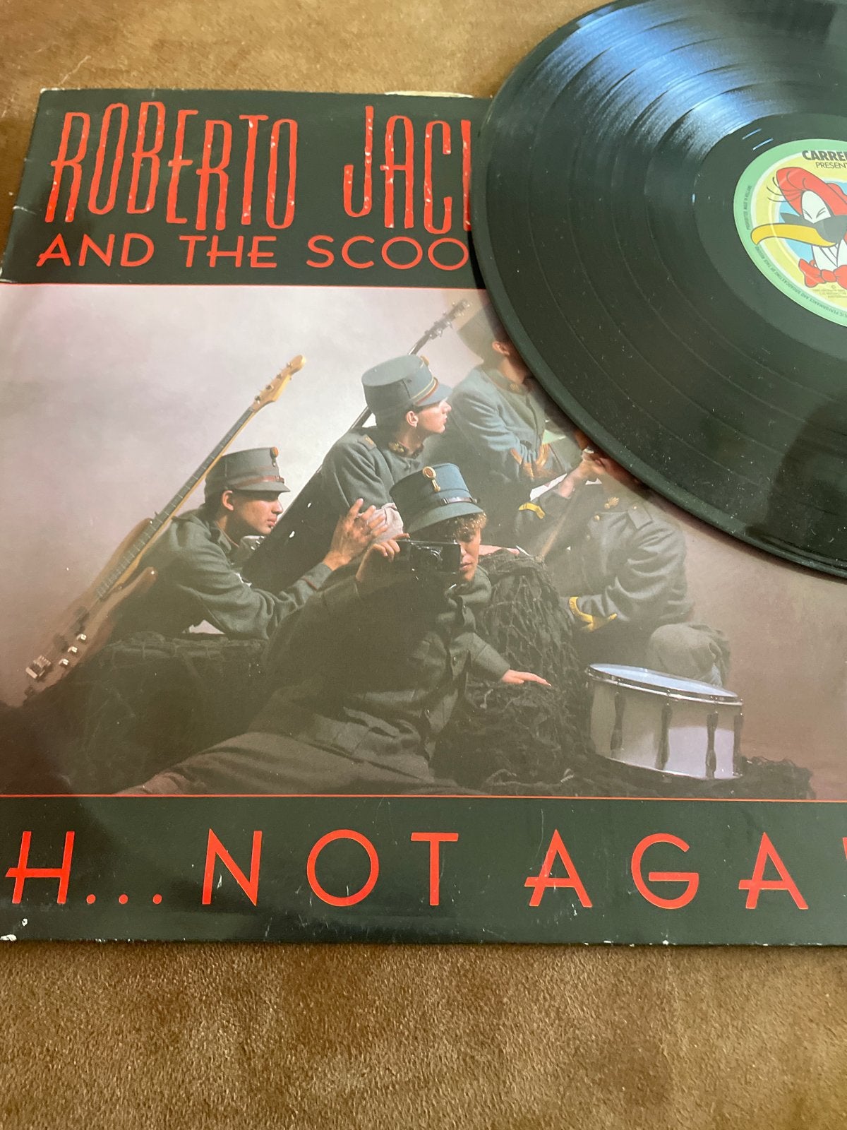Roberto Jacketti & The Scooters - Oh... Not Again LP, Ophalen of Verzenden, Gebruikt, Pop, Album