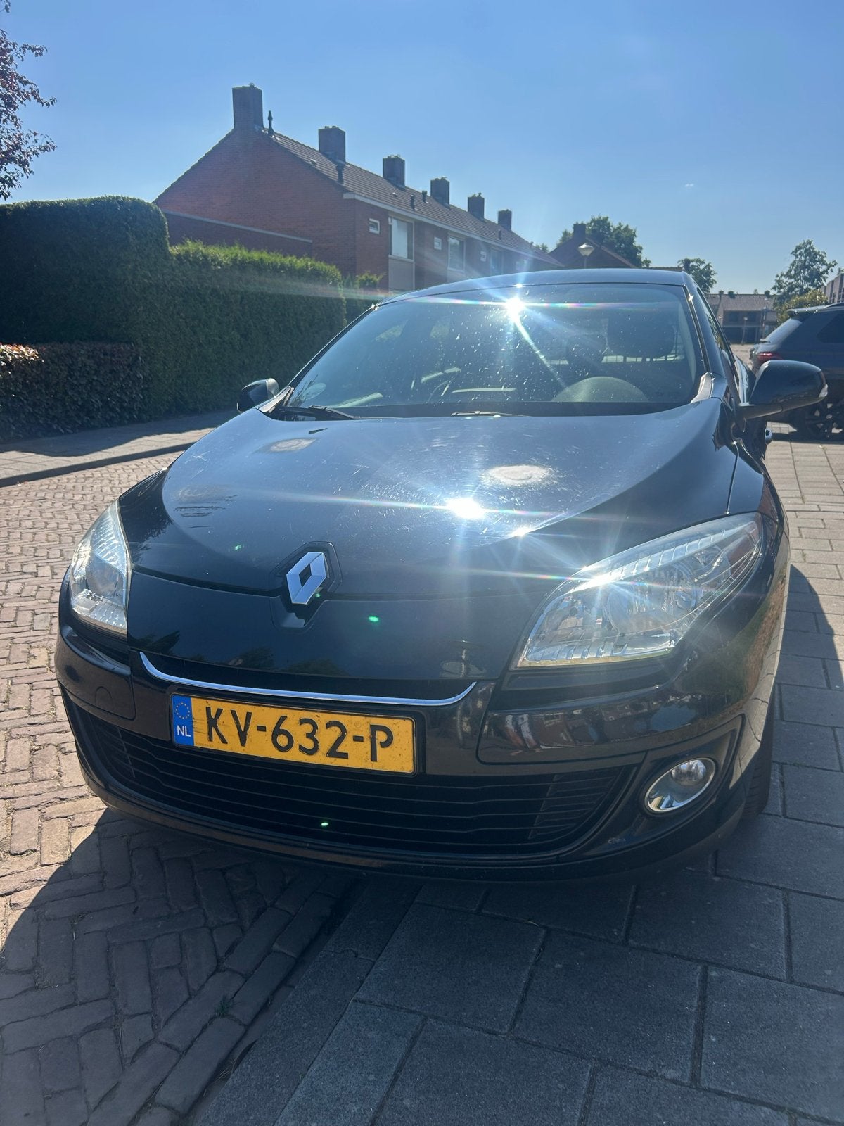 Renault Mégane 1.5 DCI 81KW Estate 2012 Zwart, Auto's, Voorwielaandrijving, 4 cilinders, 1283 kg, Zwart