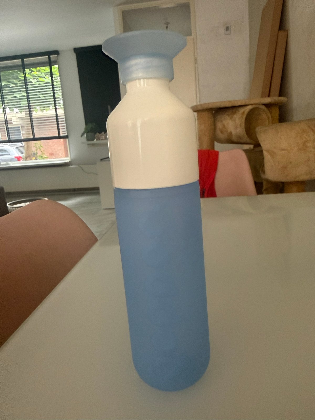 Dopper fles licht blauw, Ophalen of Verzenden