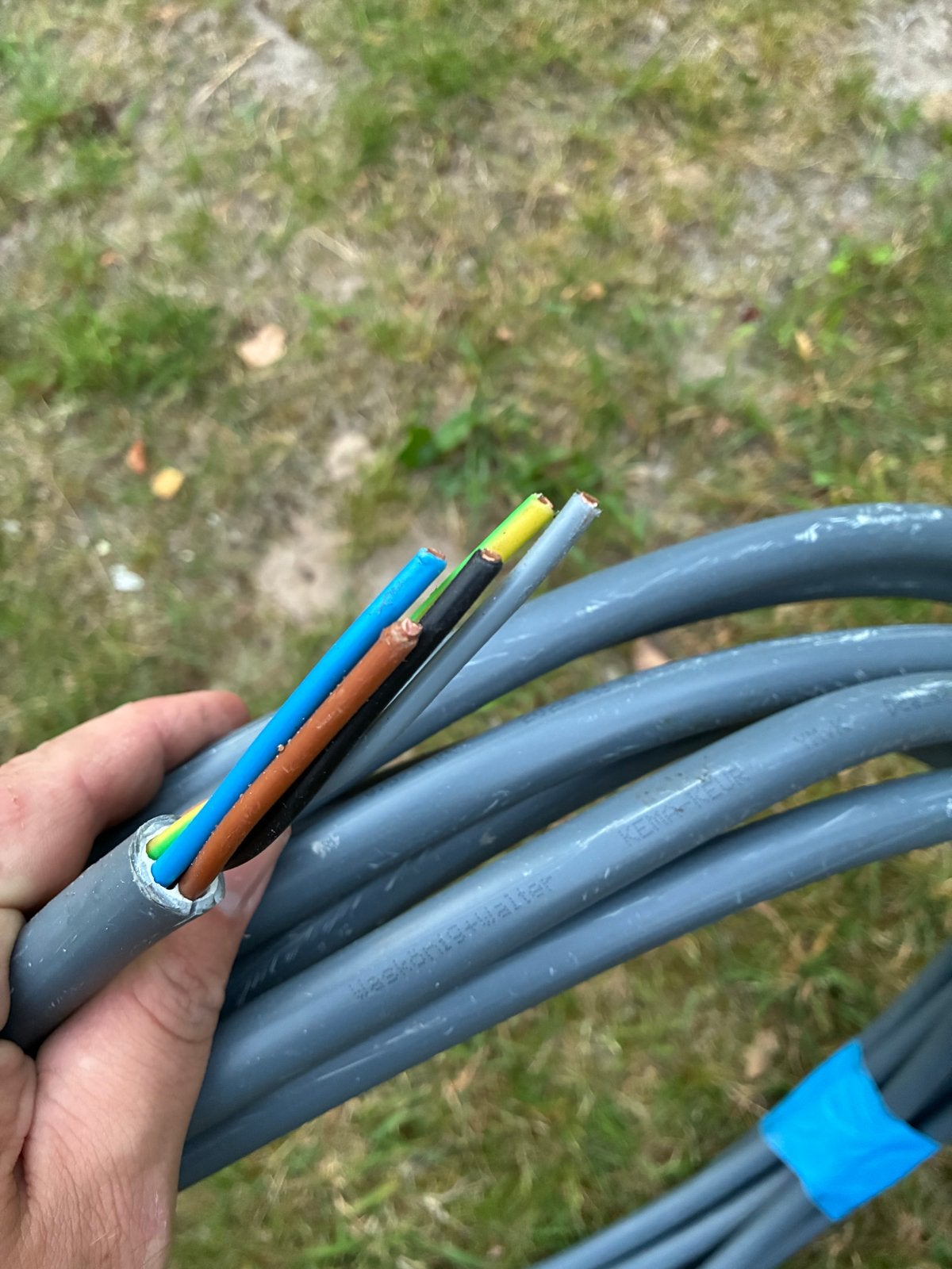 Draka 5G6 mm² YMVK-mb kabel - 10,5 meter, Ophalen, Nieuw, Draka, Kabel of Snoer