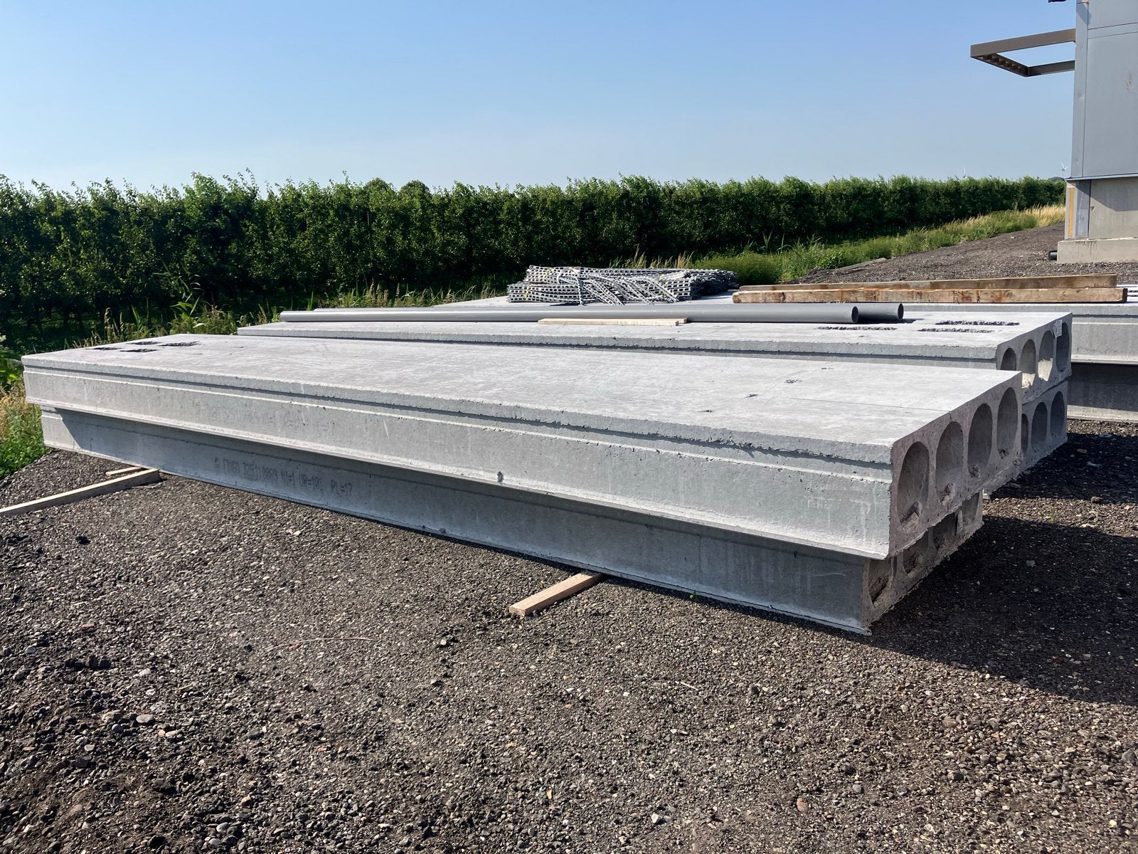 Betonnen kanaalplaatvloeren - Diverse afmetingen, Doe-het-zelf en Verbouw, Platen en Panelen, Ophalen, Gebruikt, Overige materialen