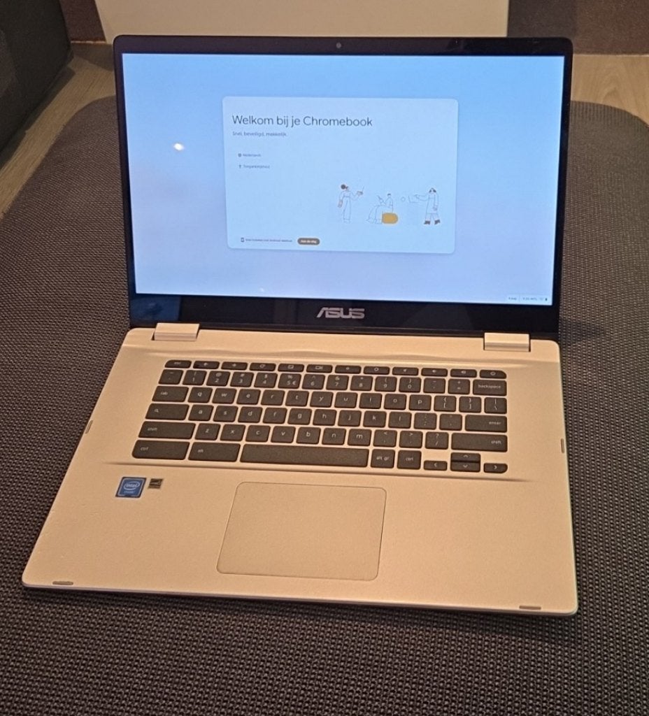 ASUS Chromebook Flip C523NA – 15,6 inch Touchscreen, Ophalen, Gebruikt, 15 inch, 8 GB