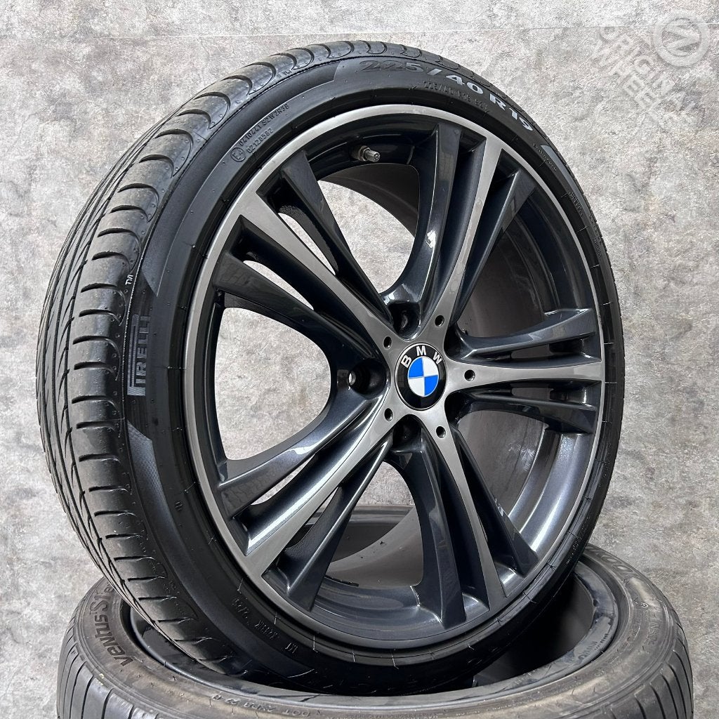 19 inch originele velgen + zomerbanden BMW 3 4 serie, Auto-onderdelen, Banden en Velgen, 19 inch, Gebruikt, Banden en Velgen, Ophalen of Verzenden