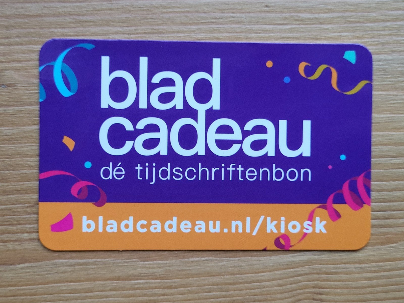 Bladcadeau "de tijdschriftenbon", Tickets en Kaartjes, Kortingen en Cadeaubonnen, Cadeaubon