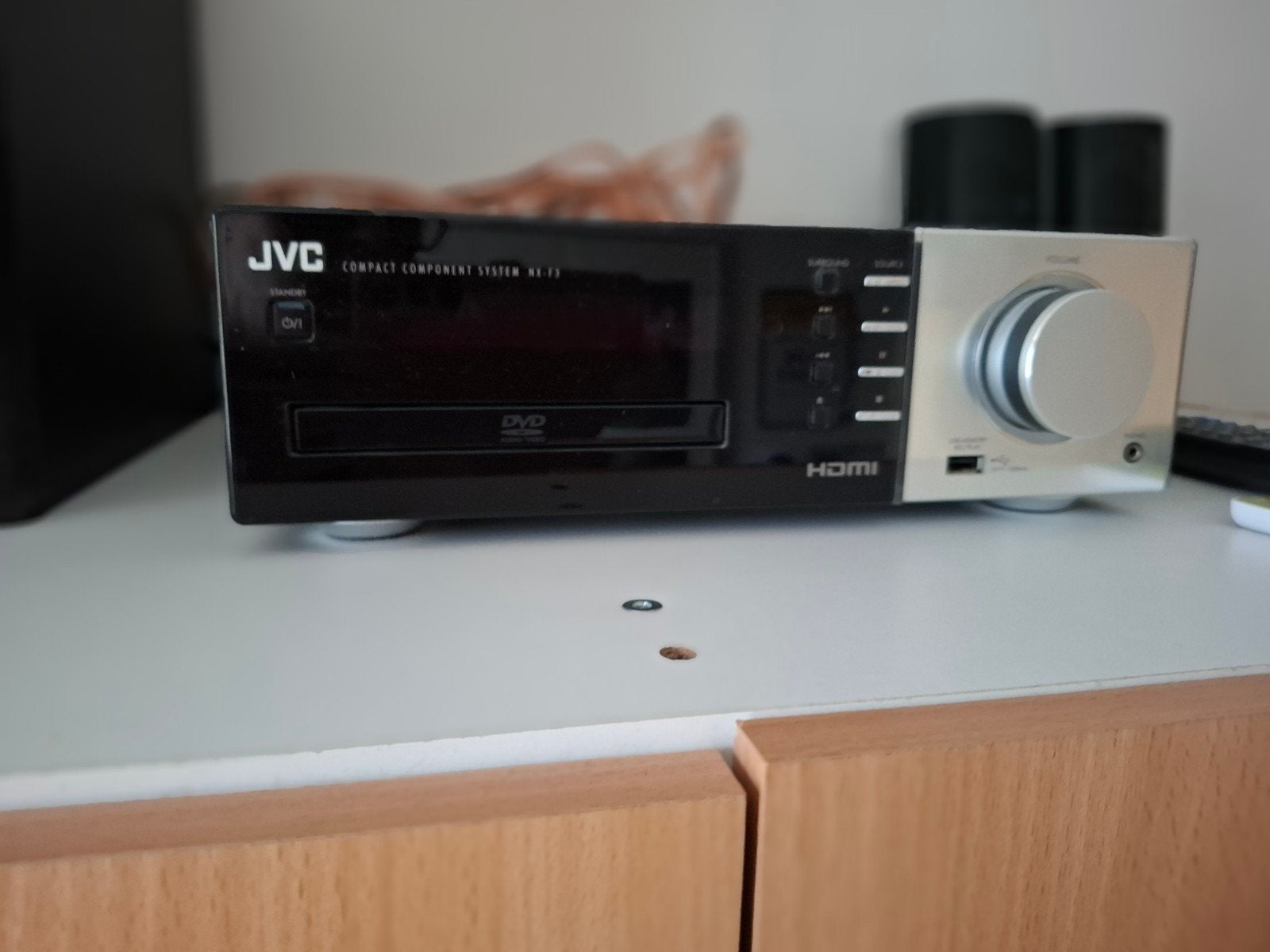 JVC Compact Component Systeem, JVC, Tuner of Radio, Zo goed als nieuw, Losse componenten