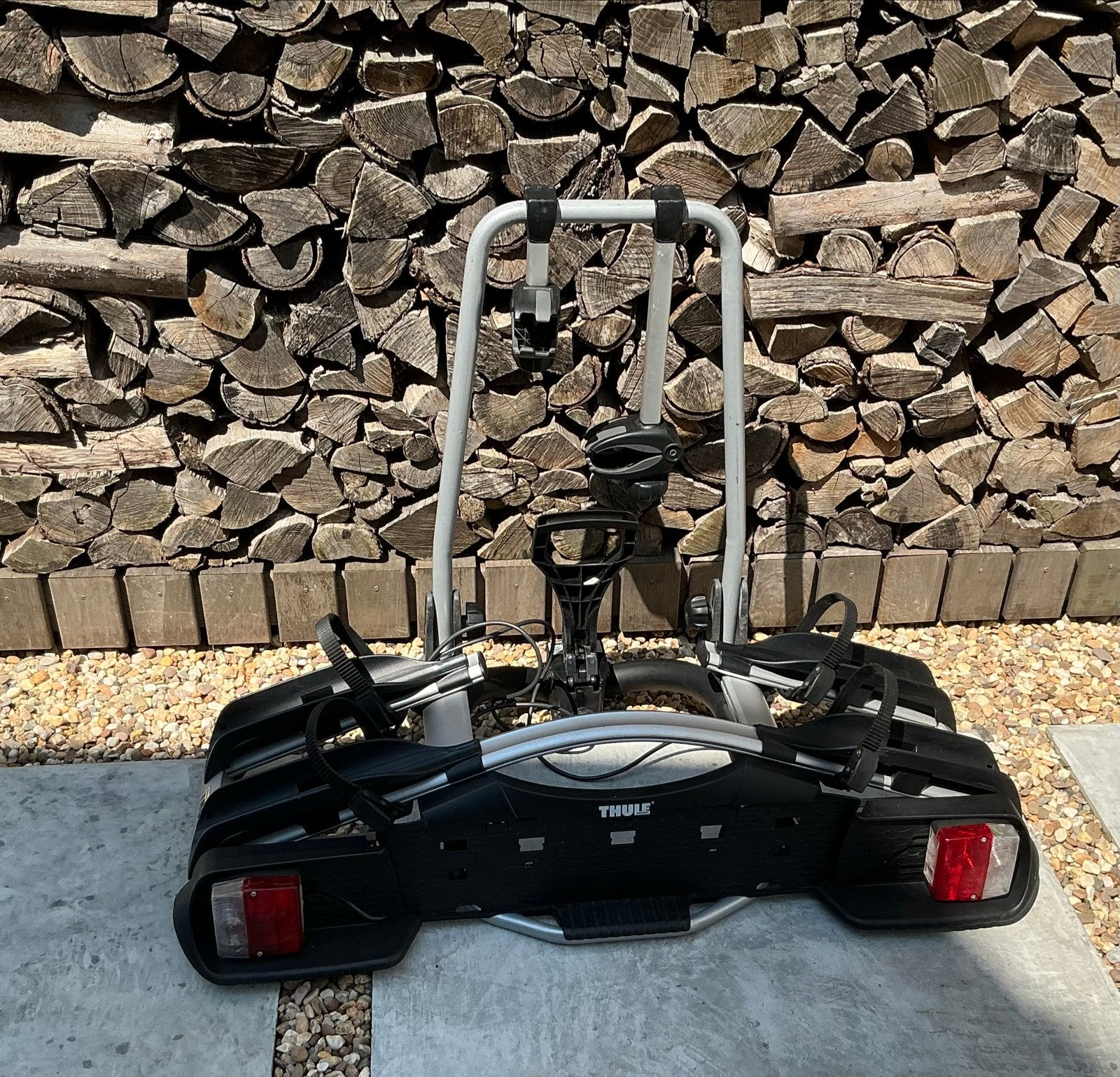 Thule EuroWay G2 921 Trekhaakdrager voor 2 fietsen, Auto diversen, Ophalen, Gebruikt, 2 fietsen, Trekhaakdrager