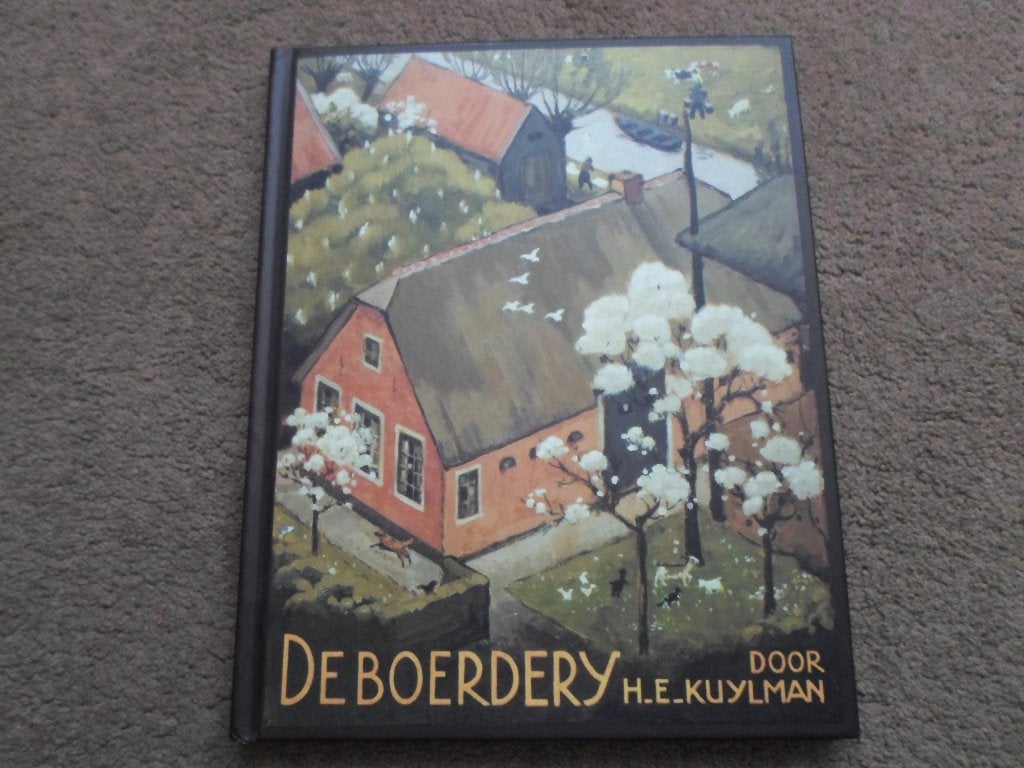De  Boerdery.        1936.     H.E.  Kuylman.  Nieuw., Antiek en Kunst, Ophalen of Verzenden, H.E  Kuylman