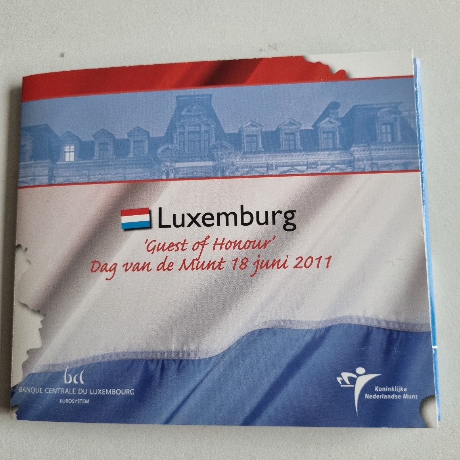 Luxemburg Euro Muntset 'Dag van de Munt' 2011, Ophalen of Verzenden, Luxemburg, Overige waardes, Setje