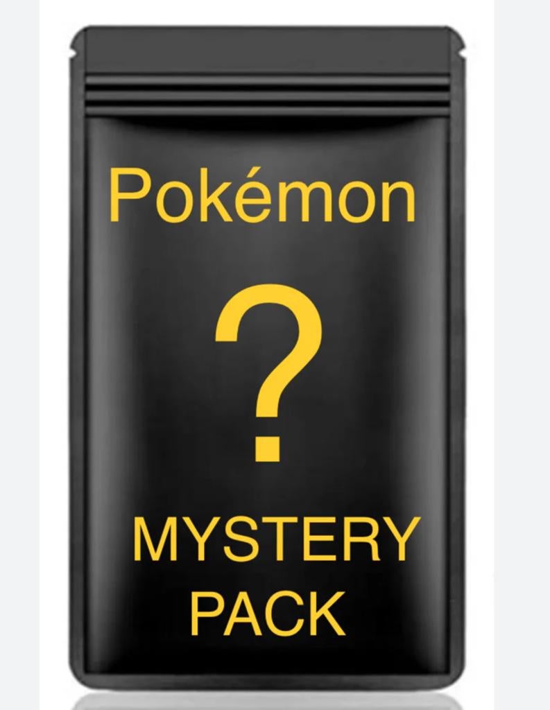 Pokemon mystery booster packs, Ophalen, Zo goed als nieuw, Booster, Foil