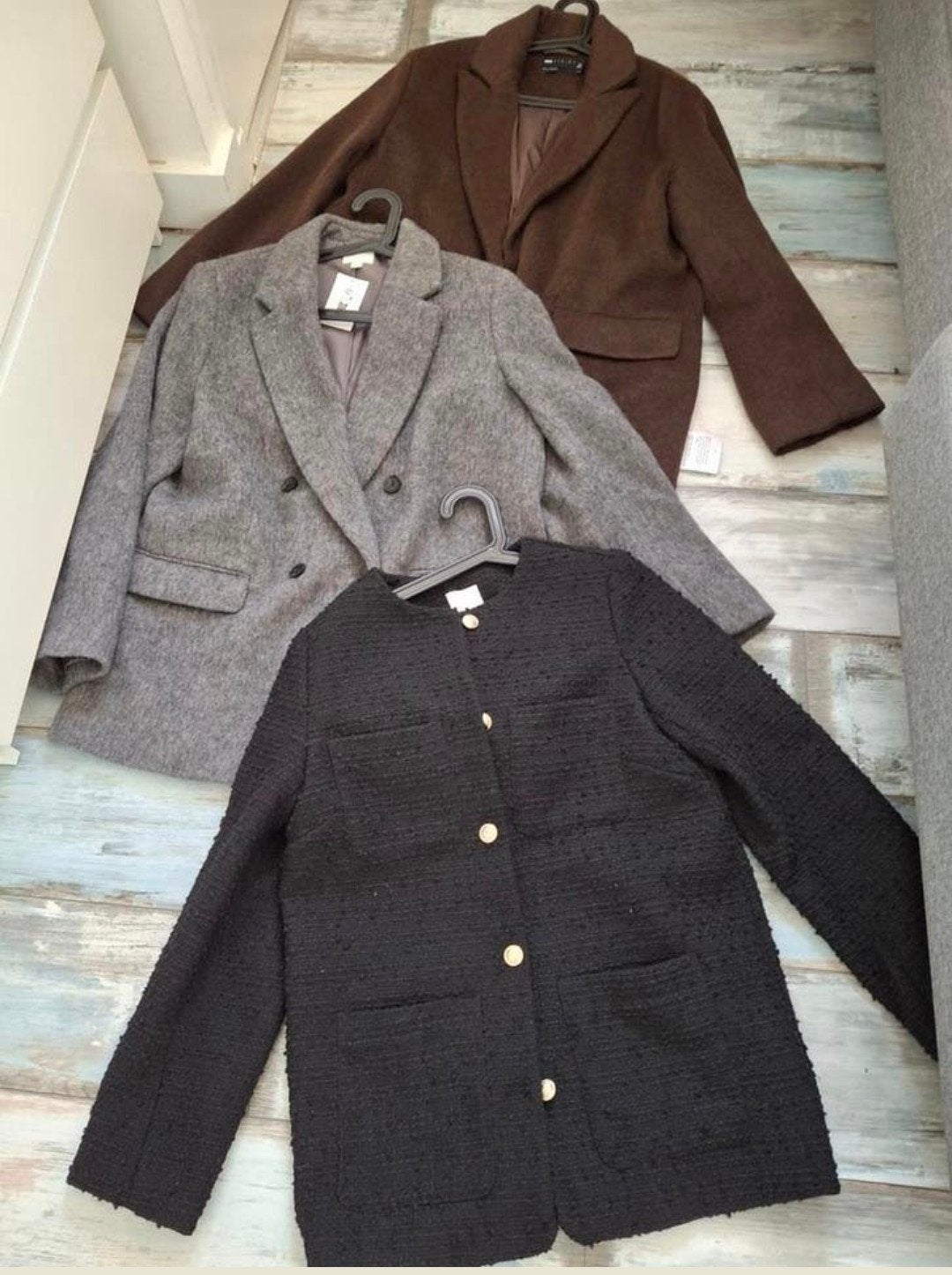 Nieuwe oversized wolmix blazers ,bourcle blazer kaartjes aan, Ophalen of Verzenden, Nieuw
