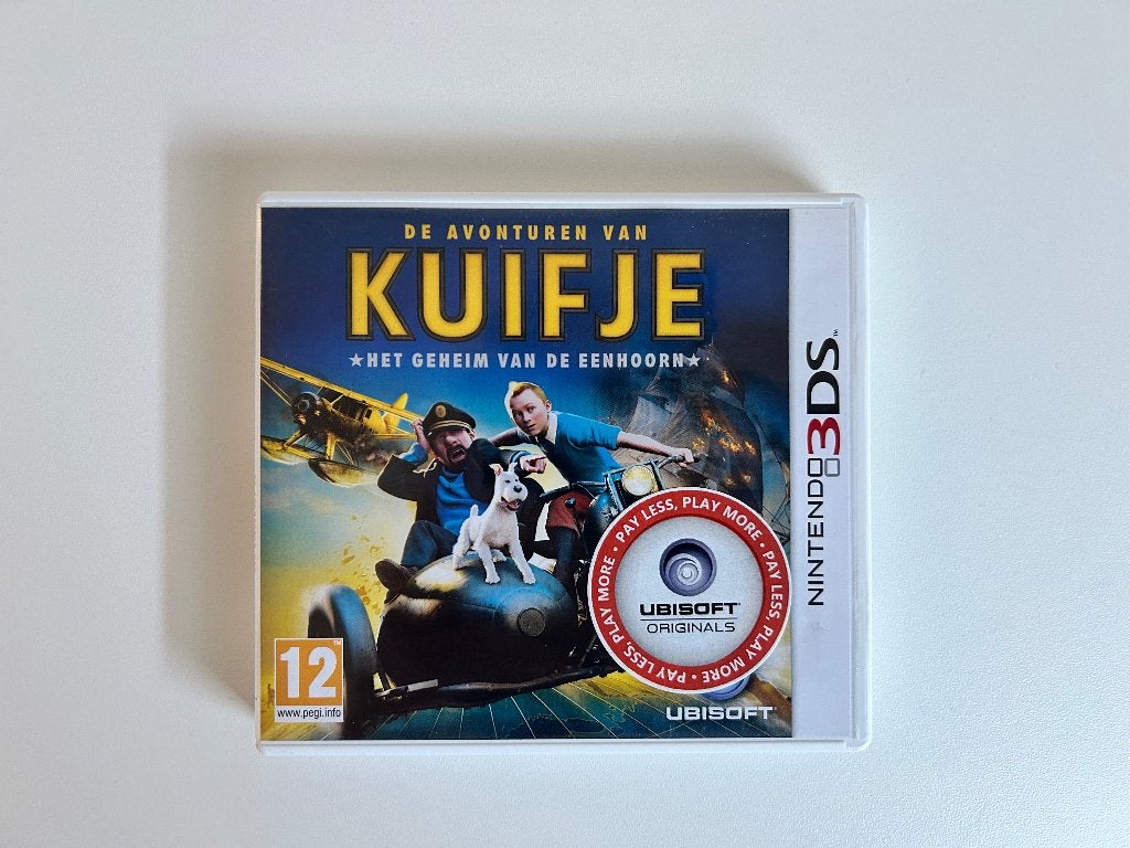 Kuifje - En Het Geheim Van De Eenhoorn Nintendo 3DS, Spelcomputers en Games, 1 speler, Ophalen of Verzenden, Zo goed als nieuw