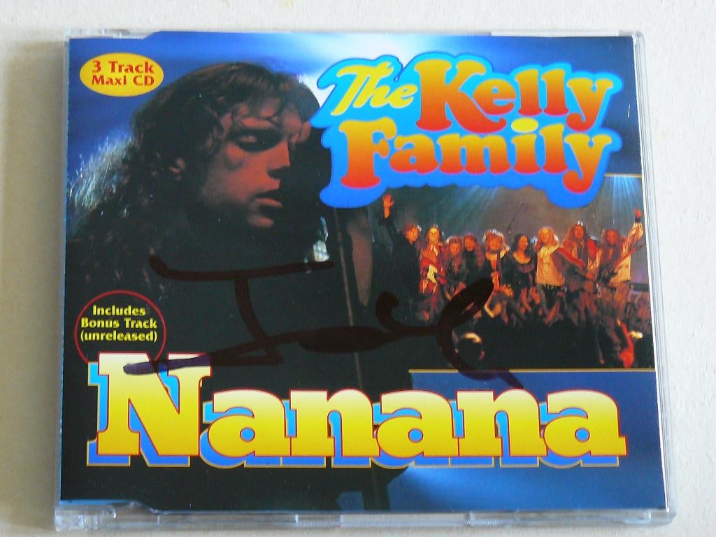 cd single The Kelly Family - Nanan , handtekening op hoesje, Verzenden, Gebruikt, Pop
