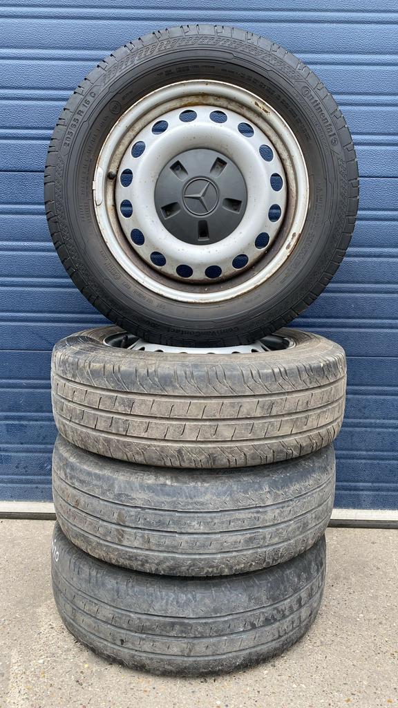 Mercedes-Benz Vito Viano velgen 205-65-16 5x112 - Set 20.71, -, Banden en Velgen, -, Zomerbanden