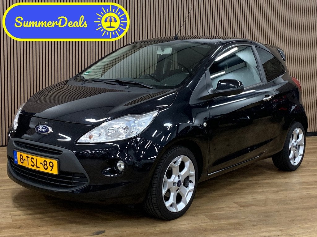 Ford Ka 1.2 Titanium X start/stop|Pano|109000KM|Stoelverwarm, Auto's, Ford, Bedrijf, Te koop, Ka, ABS, Airbags, Airconditioning