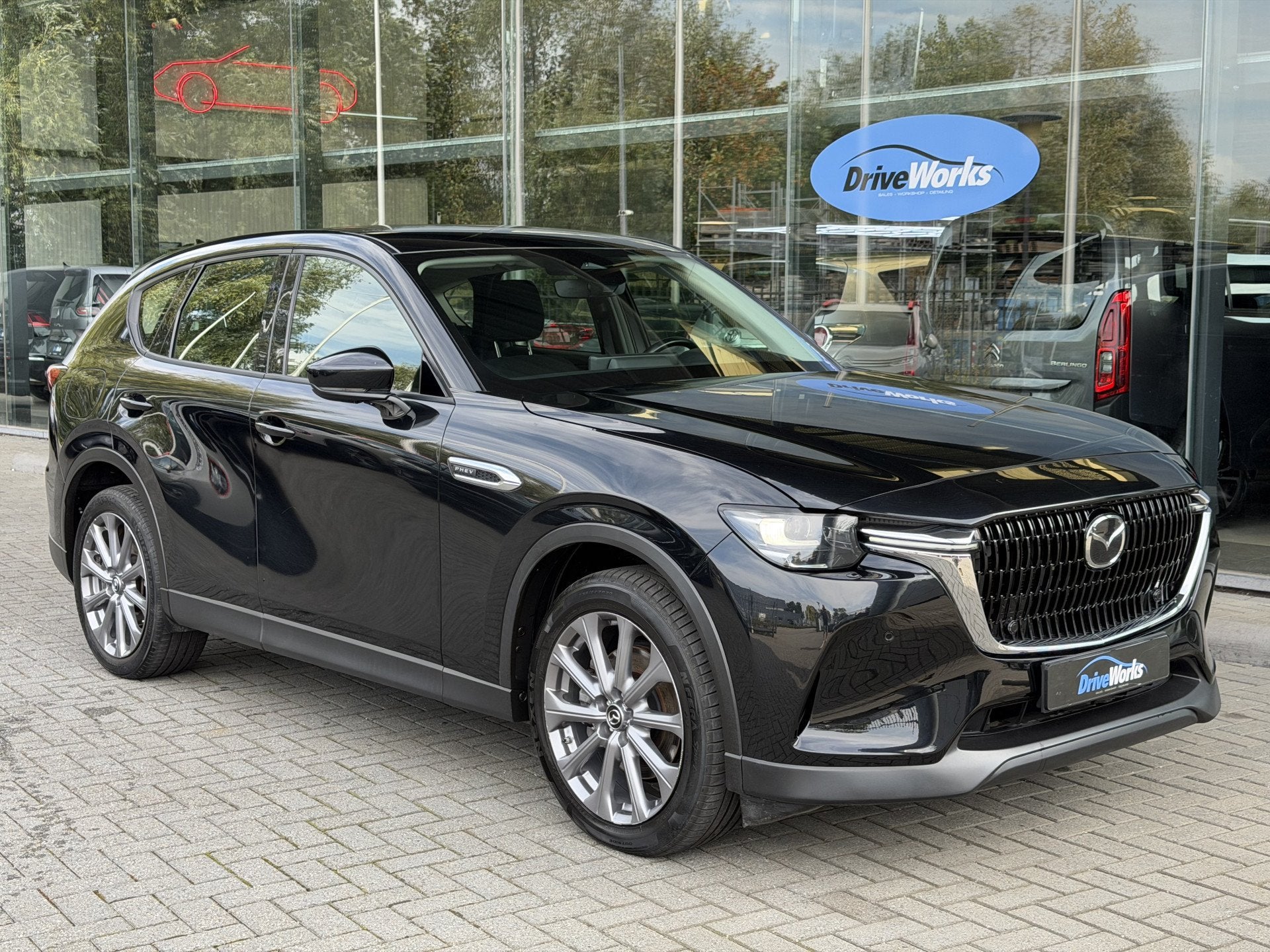 Mazda CX-60 2.5 e-SkyActiv PHEV Exclusive | HUD | Winter-pak, Auto's, Automaat, Dealer onderhouden, Stof, Gebruikt