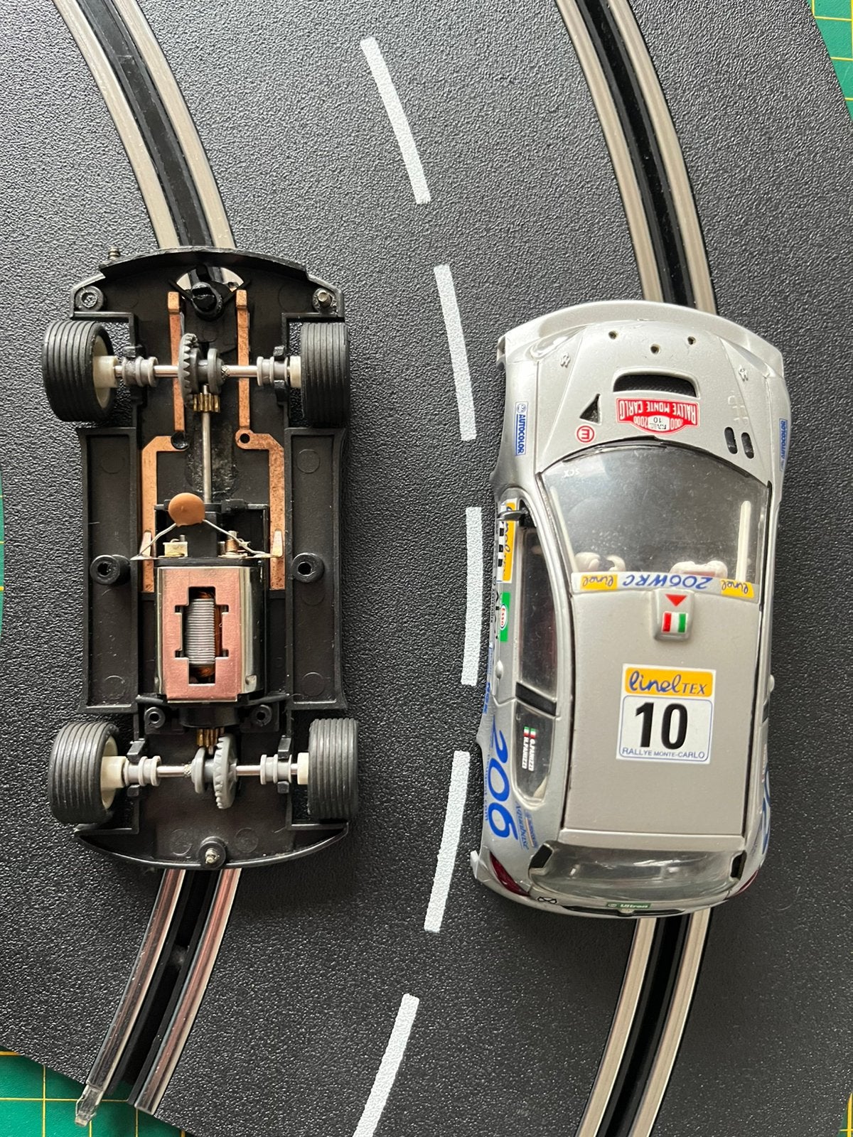SCX Peugeot 206 WRX 4x4!, Kinderen en Baby's, Overige merken, Gebruikt, Onderdelen, Zelf te bouwen