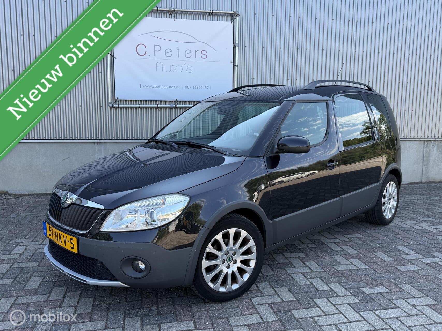 Skoda Roomster 1.2 TSI Ambition 2010 / Airco / Trekhaak / Cr, Voorwielaandrijving, Euro 5, Gebruikt, 4 cilinders
