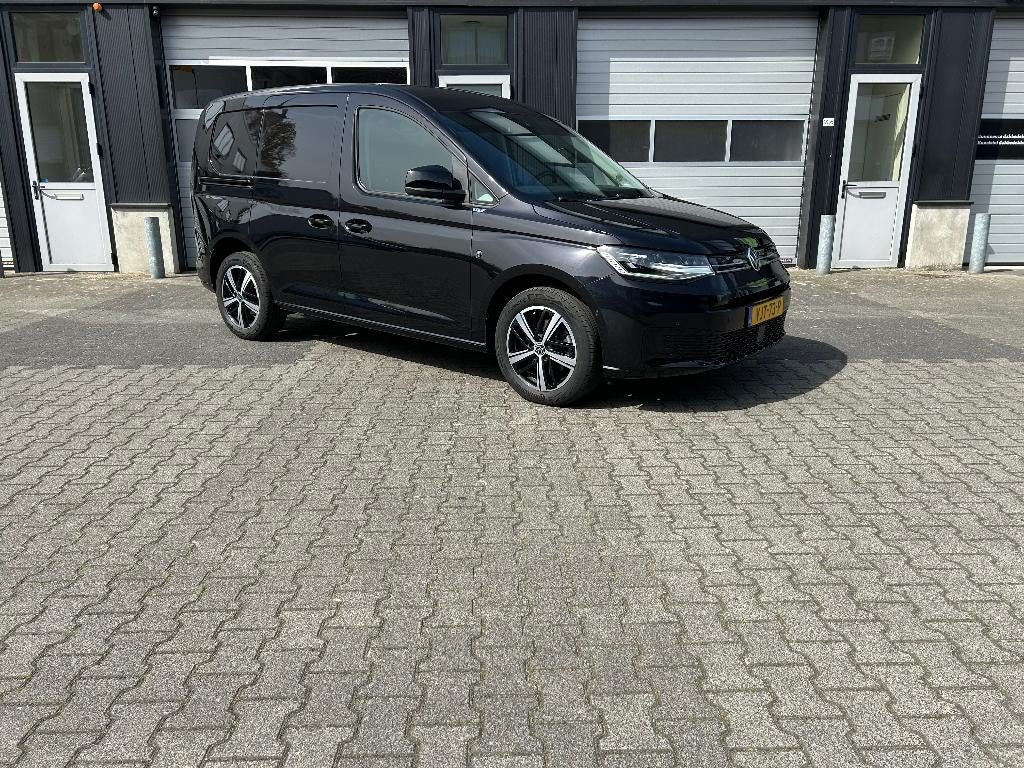 Volkswagen Caddy Cargo 2.0 TDI 122pk L1h1 7-DSG 2021 Zwart, Auto's, Zwart, 4 cilinders, Volkswagen, Origineel Nederlands