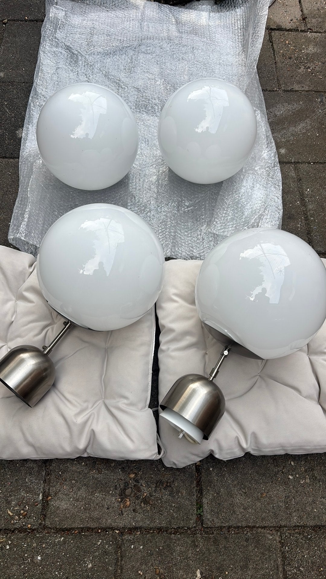 Ikea bol lampen set, Ophalen, Zo goed als nieuw
