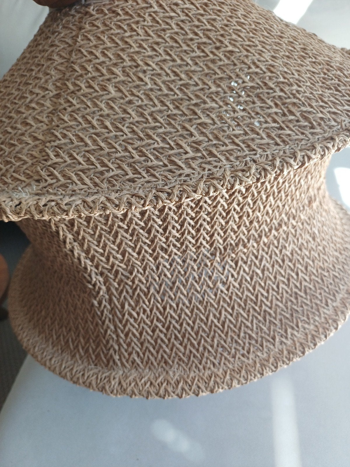 IKEA Hanglamp van natuurlijk materiaal, Ophalen, Bohemian, Scandinavisch, Natuurlijk materiaal, E27 (groot)