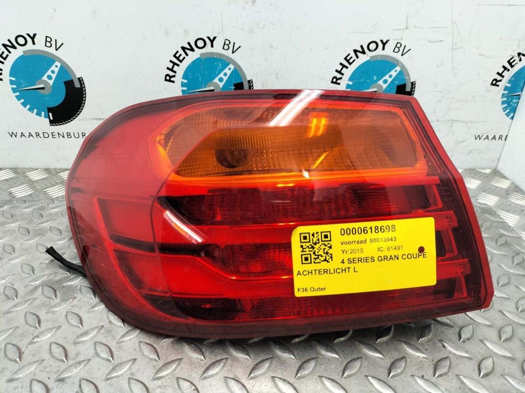 BMW 4 SERIES GRAN COUPE 420dA 140kW  ACHTERLICHT L 2015, Ophalen of Verzenden, Gebruikt, Stiba lid