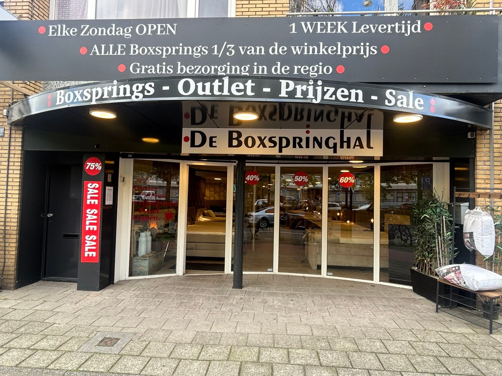 🔴Zeer Luxe Boxsprings 1 Week Levertijd 🔴 Va €585 🚚Gratis, Huis en Inrichting, Ophalen, Meerkleurig, 180 cm, 200 cm