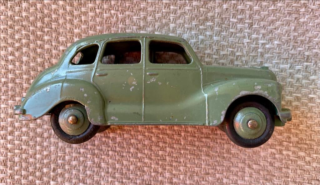 Vintage Dinky Toys Austin Devon - Groen Metaal, Ophalen of Verzenden, Gebruikt, Auto