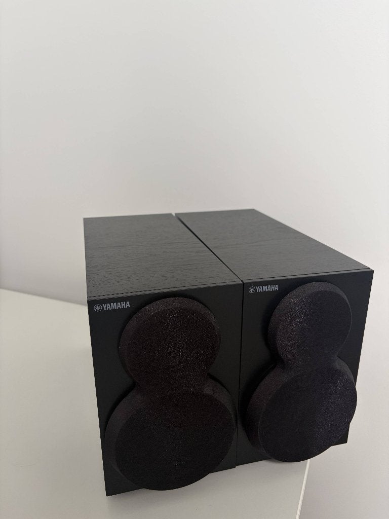 Yamaha NS-BP101 Boekenplank Luidsprekers Zwart, Gebruikt, Yamaha, Ophalen of Verzenden, Basreflex