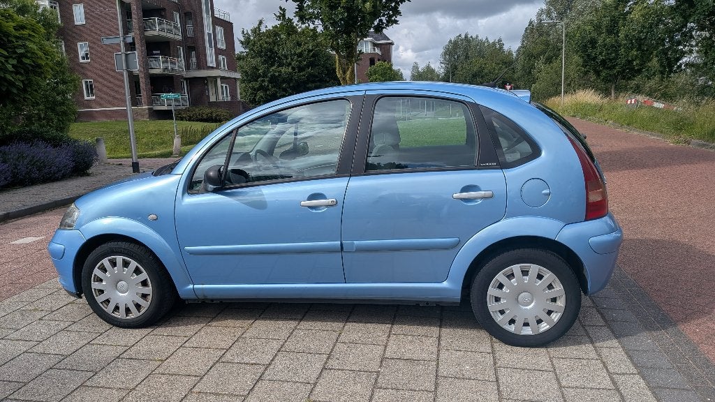 Citroën C3 1.4 I 2003 Blauw - betrouwbare auto – APK t/m okt, Auto's, Stof, 4 cilinders, Blauw, Origineel Nederlands