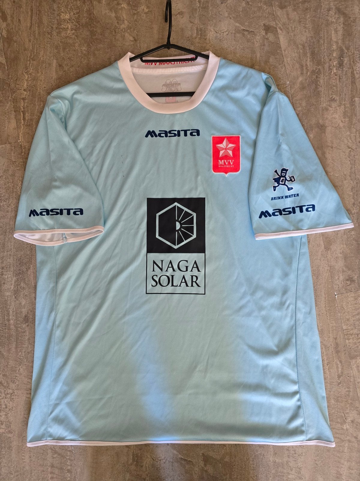 MVV Maastricht voetbalshirt - Maat XXL, Blauw, Overige maten, Ophalen of Verzenden, Masita