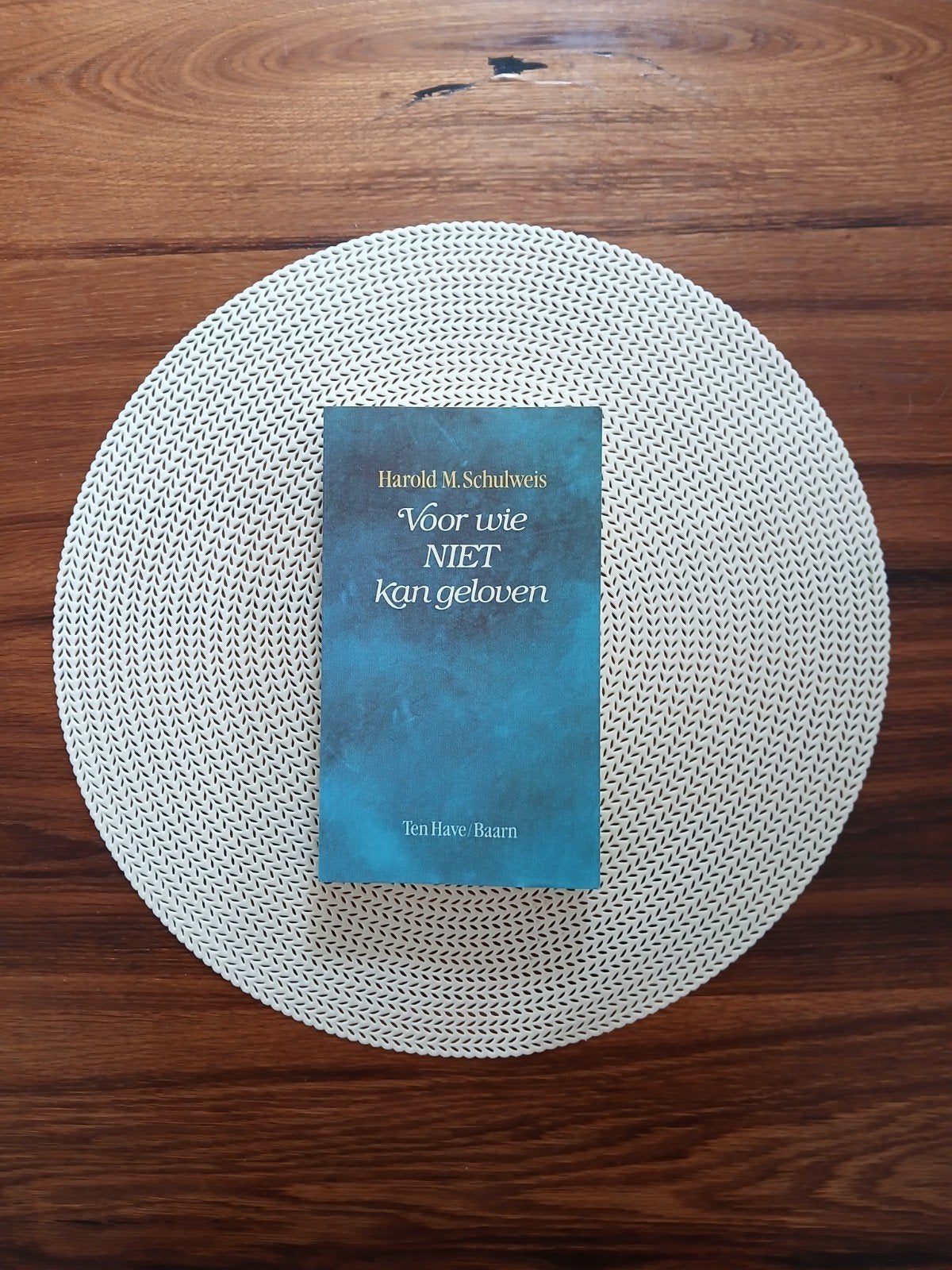 H.M. Schulweis - Voor wie niet kan geloven, Ophalen of Verzenden, Spiritualiteit algemeen, Harold M. Schulweis, Achtergrond en Informatie