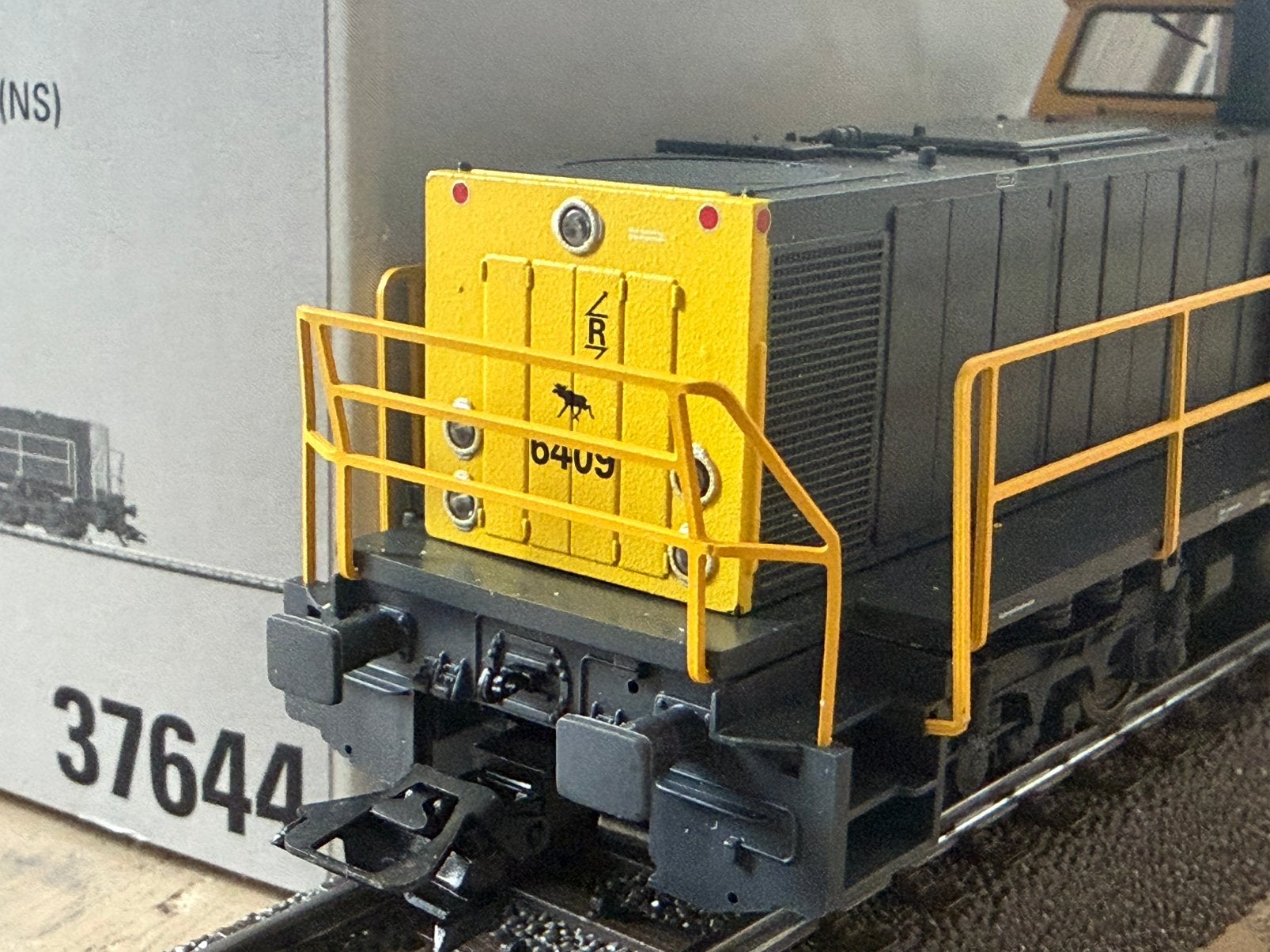Märklin HO 37644 NS 6409 Diesellocomotief, Wisselstroom, Locomotief, Ophalen of Verzenden, Märklin