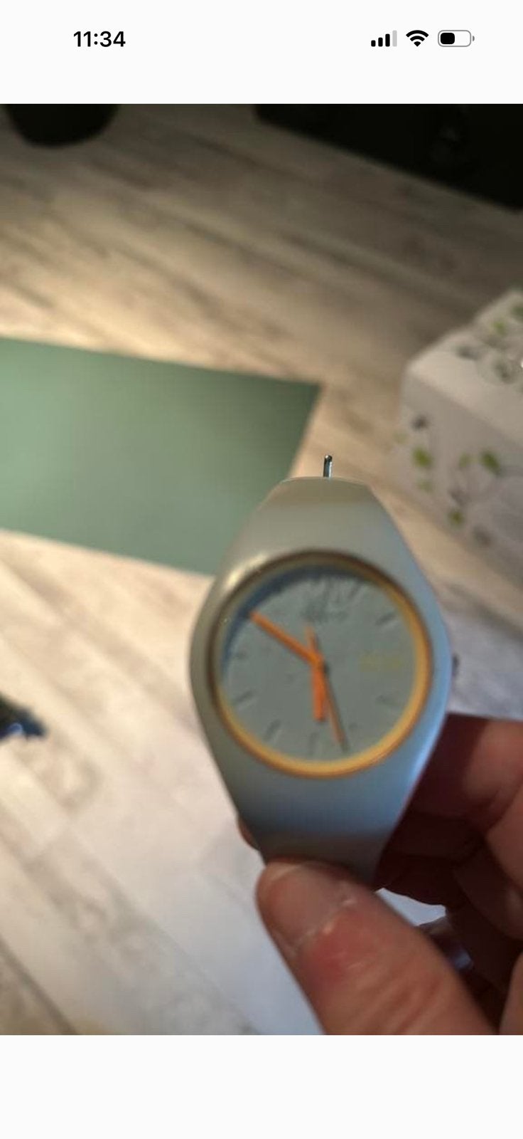 Ice watch, Sieraden, Tassen en Uiterlijk, Horloges | Dames, Overige merken, Kunststof, Gebruikt, Polshorloge