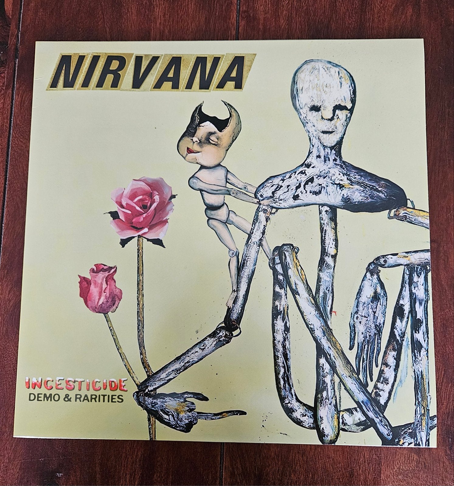 Nirvana incesticide demo & rarities LP, Cd's en Dvd's, Vinyl | Rock, Ophalen of Verzenden, Zo goed als nieuw, 12 inch, Poprock