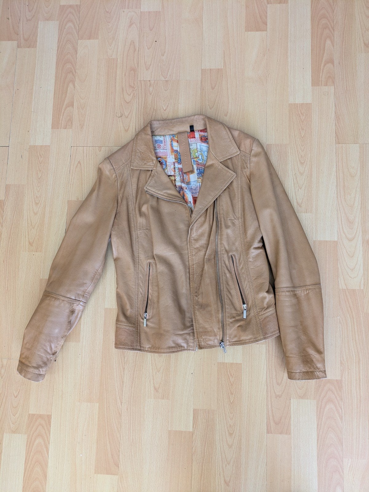 Soepel leren jasje te koop, maat 34, Ophalen of Verzenden, Zo goed als nieuw, Maat 34 (XS) of kleiner, Zwart