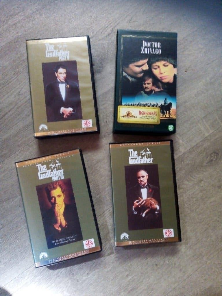 Godfather / Dokter zhivago ( ophalen in Uitgeest ), Ophalen, Alle leeftijden, Overige genres, Zo goed als nieuw