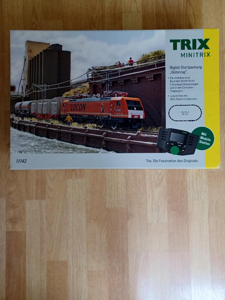 Prachtige Minitrix digitale startset 11143 + extra wagons, Ophalen, Treinset, Gelijkstroom, Trix