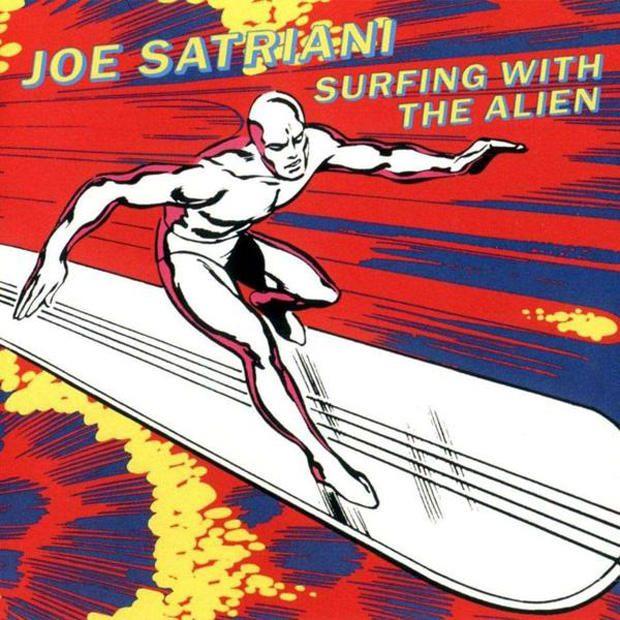 SALE--CD JOE SATRIANI-Surfing With The Alien, Verzenden, Zo goed als nieuw