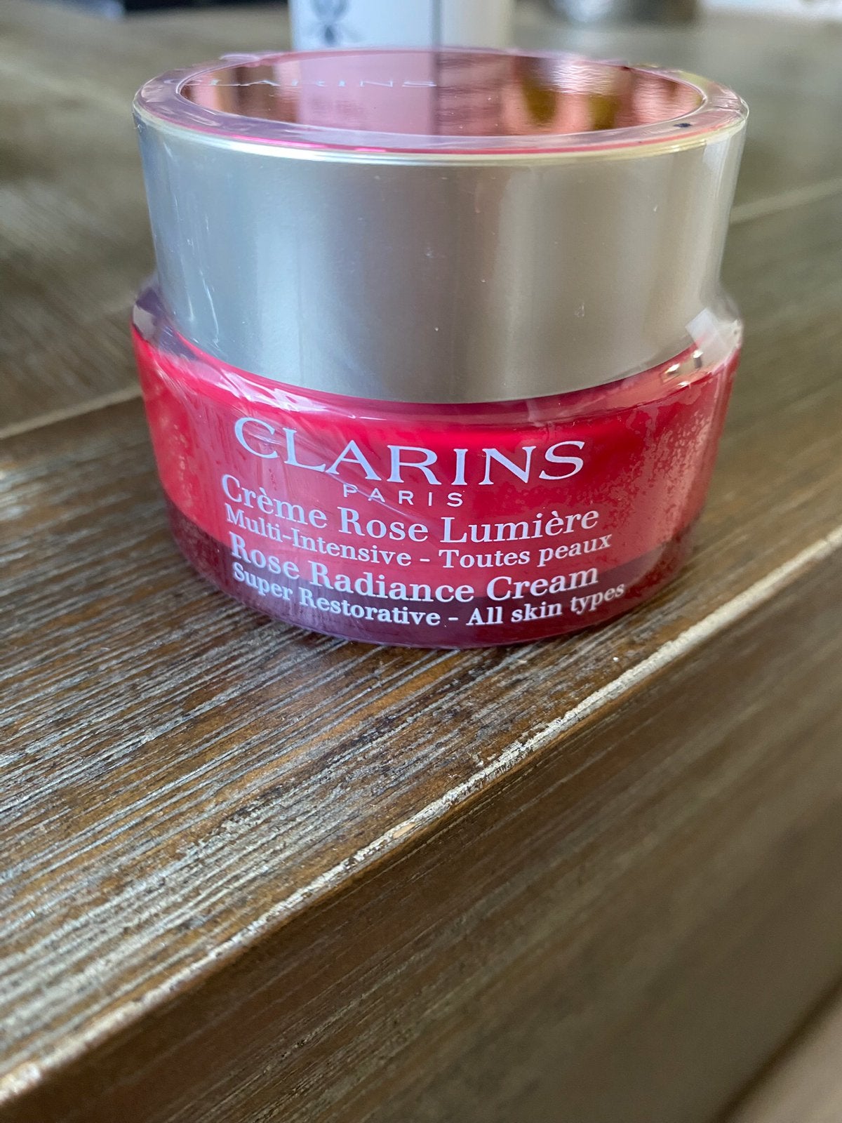 Clarins creme Rose Lumière origineel geseald, Ophalen, Nieuw