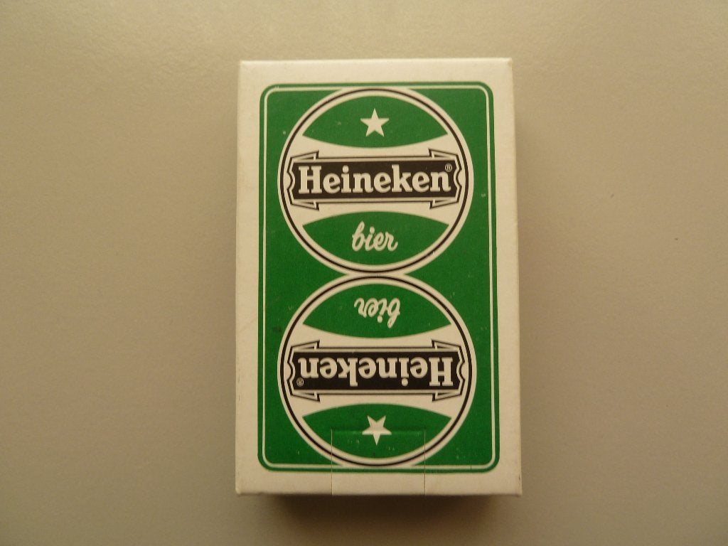 Heineken speelkaarten uit 1990, Verzamelen, Ophalen of Verzenden, Overige typen, Heineken